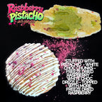 Raspberry Pistachio & White Chocolate by Axelsbaked