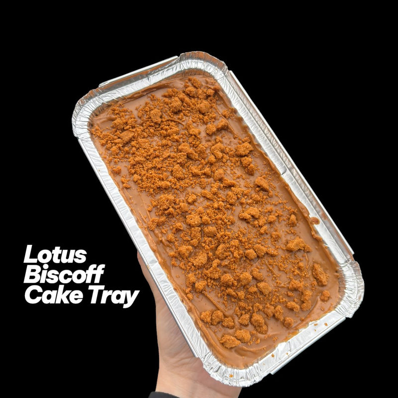 Biscoff Cake Trays