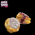 Raspberry Coconut and Jam by Axelsbaked